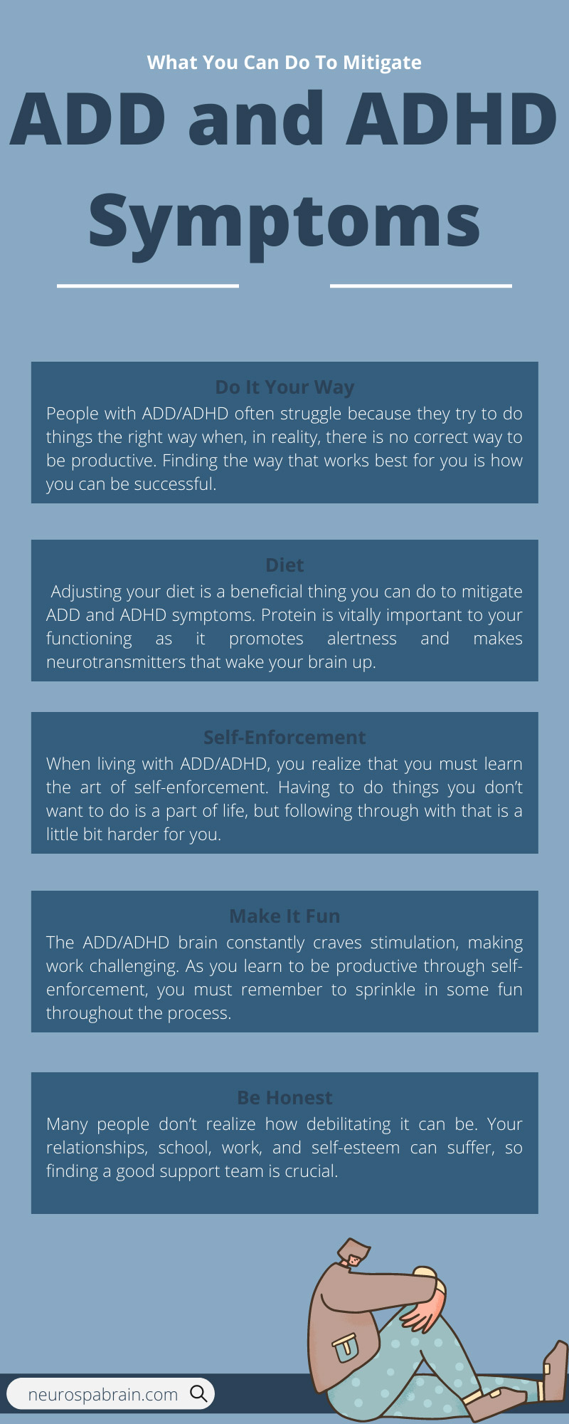 What You Can Do To Mitigate ADD and ADHD Symptoms